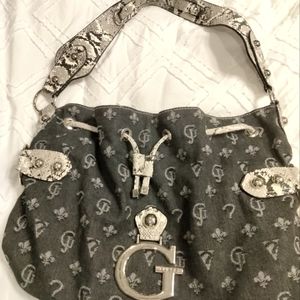Guess vintage hand bag large G